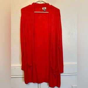 Orange Old Navy light sweater. Size; LG